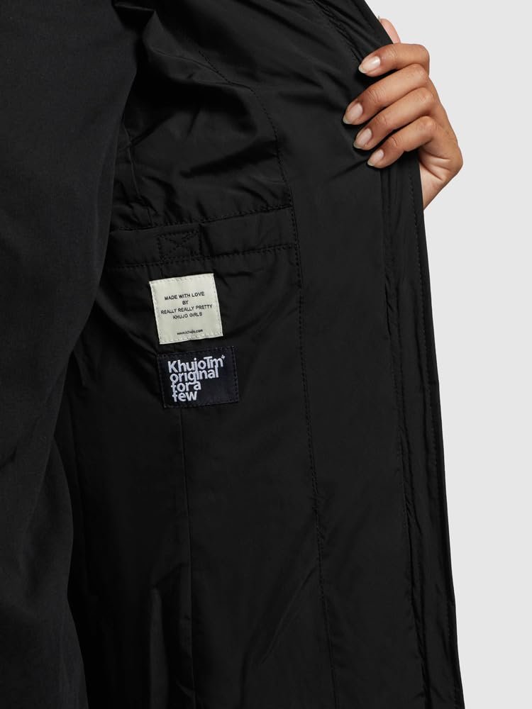 Зимове пальто khujo Aribay4 Light Жіноче Чорний, фото №6