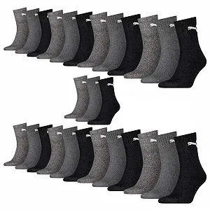 Носки Puma Short Crew Sports 39-42 Anthracite/Grey - Фото 1