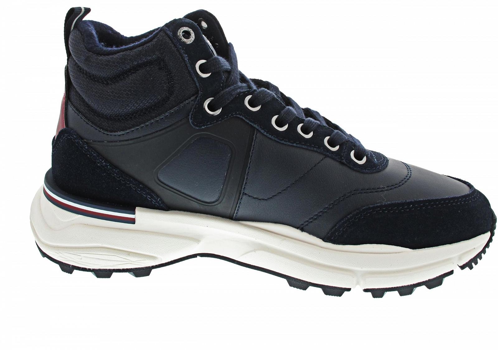 Кросівки Tommy Hilfiger Runner Cordura High Синій, фото №3