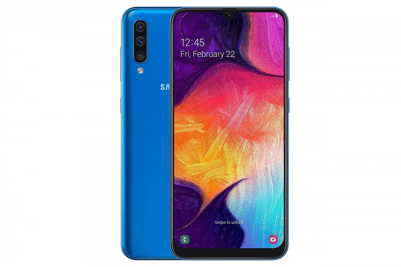 Смартфон Samsung Galaxy A50 6.4" 128 ГБ 4 ГБ RAM Blue, фото №2