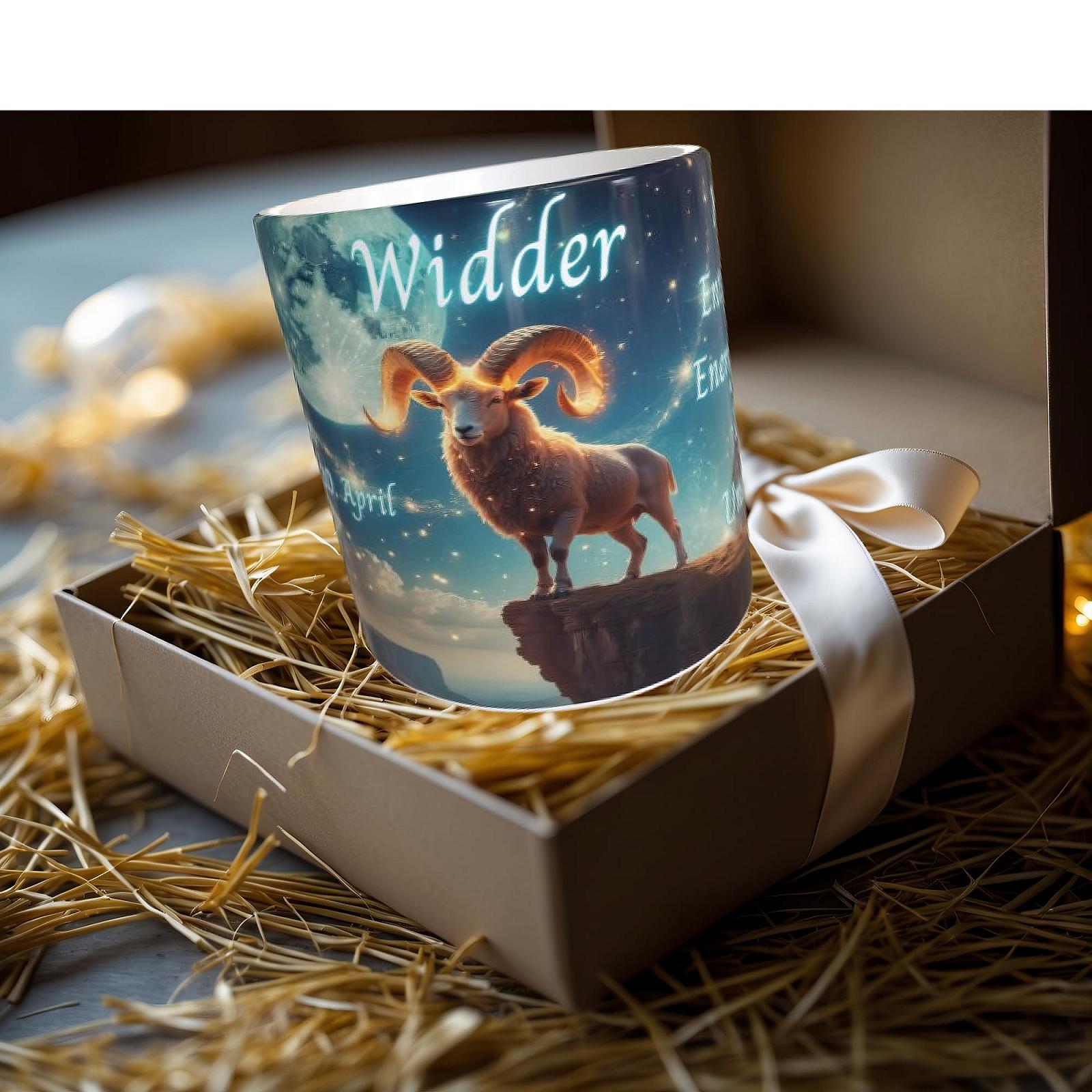 Кухоль Знак Зодіаку Овен 330 мл Астрологічний мотив, фото №8