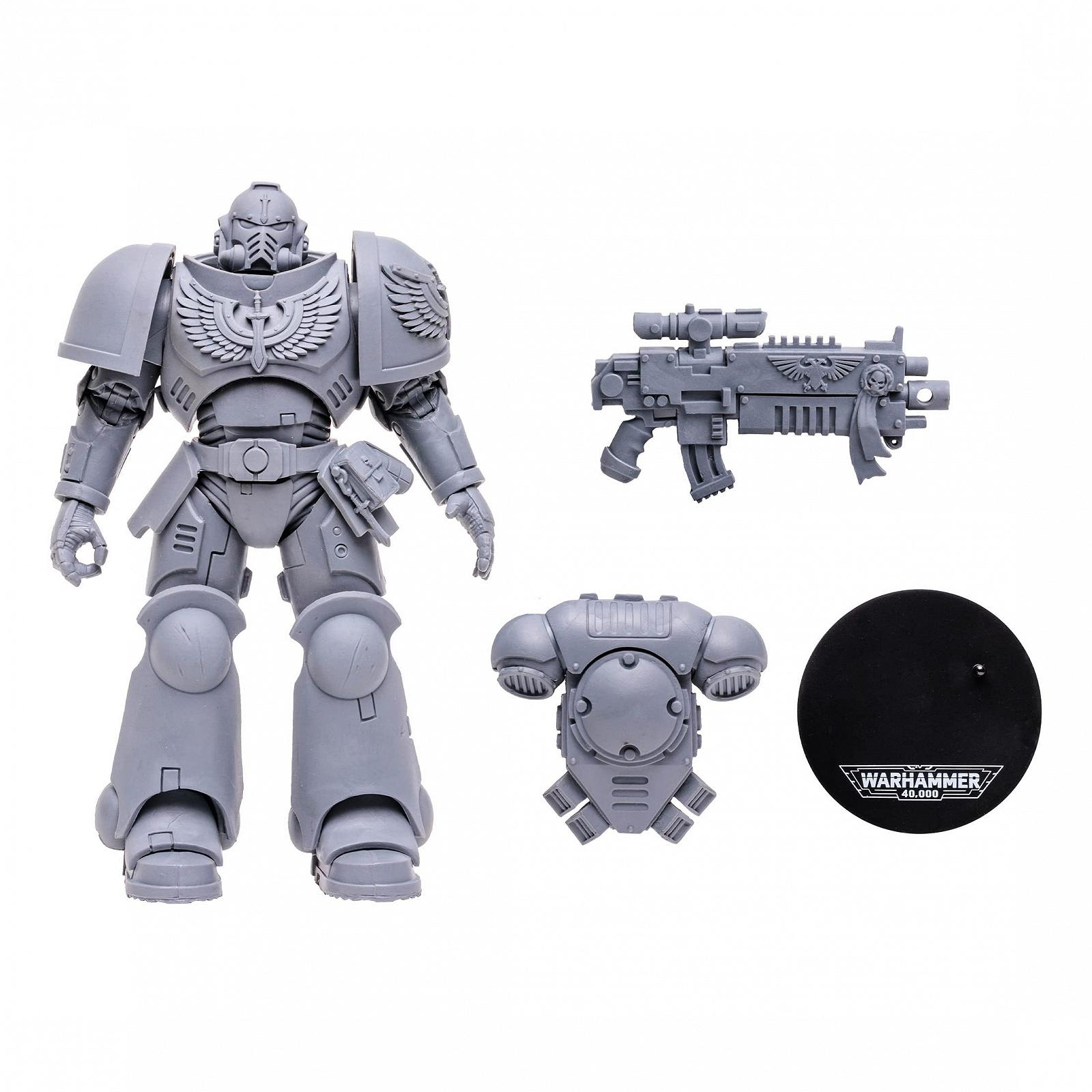 Экшн-фигурка McFarlane Warhammer 40k Dark Angels Intercessor (Artist Proof) 18 см, фото №7