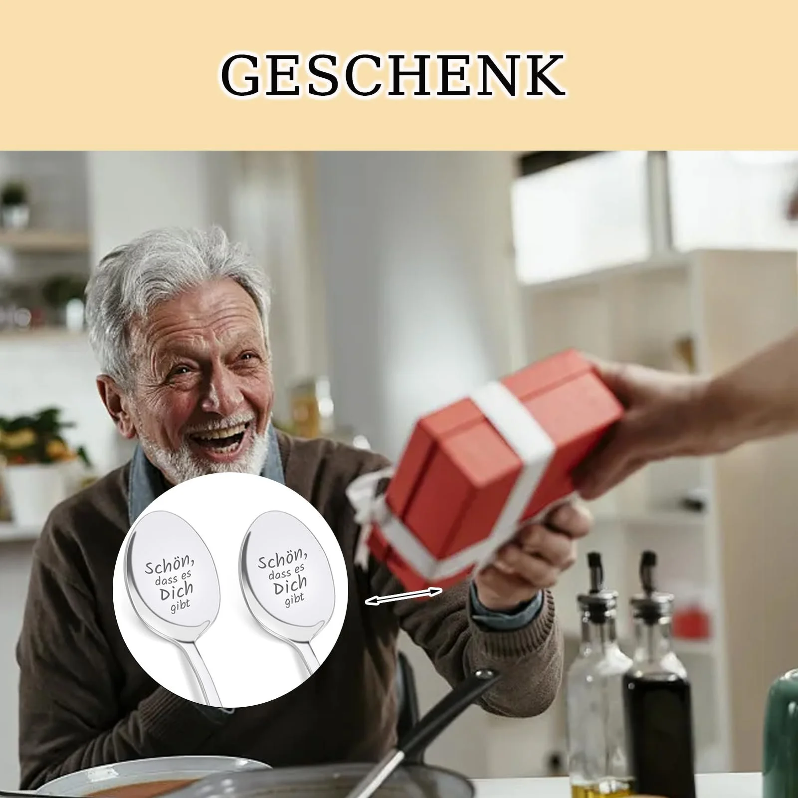 Ложка для кави з гравіюванням (2 шт.), фото №7