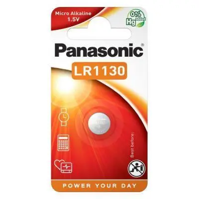 Батарейка LR-1130 Panasonic (LR-1130EL/1B), фото №1