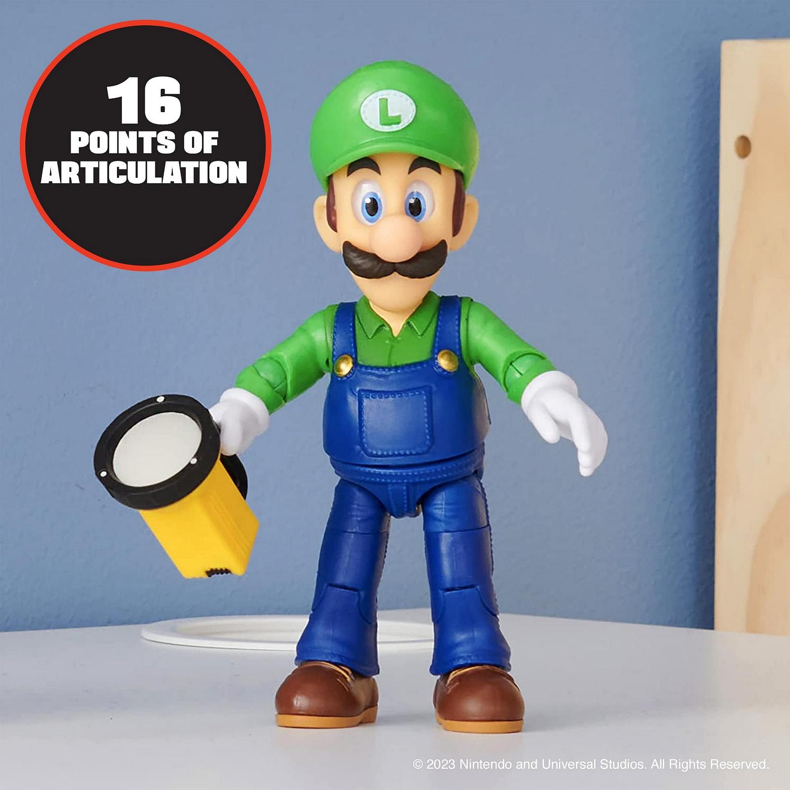 Фігурка Nintendo Super Mario Movie Луїджі 13 см, фото №5