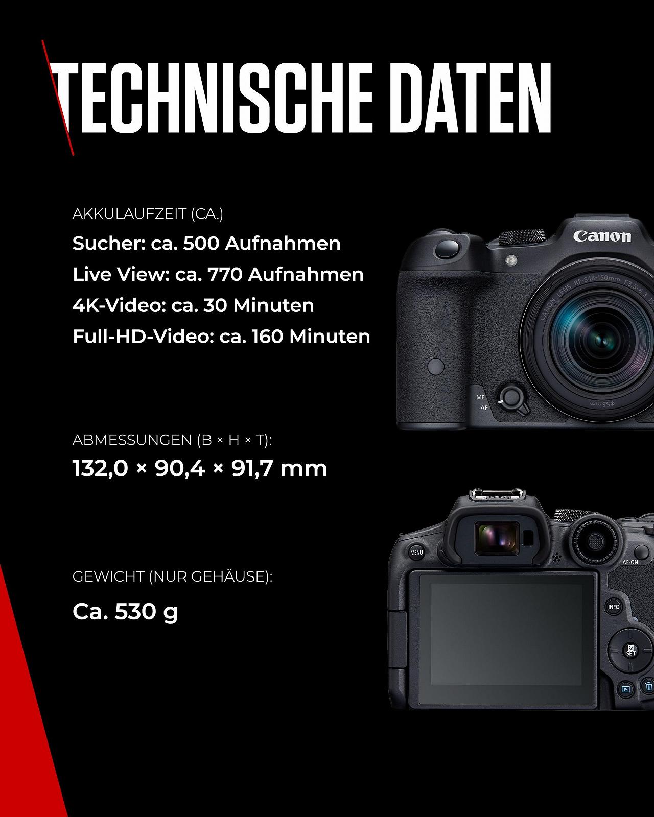 Беззеркальная камера Canon EOS R7 + Объектив RF-S 18-150 мм F3.5-6.3 IS STM (обновление DSLR, гибридная камера, видеозапись 4K/30p, до 15 кадров/с, WiFi) Черный, фото №6 Беззеркальная камера Canon EOS R7 + Объектив RF-S 18-150 мм F3.5-6.3 IS STM (обновление DSLR, гибридная камера, видеозапись 4K/30p, до 15 кадров/с, WiFi) Черный, фото №6