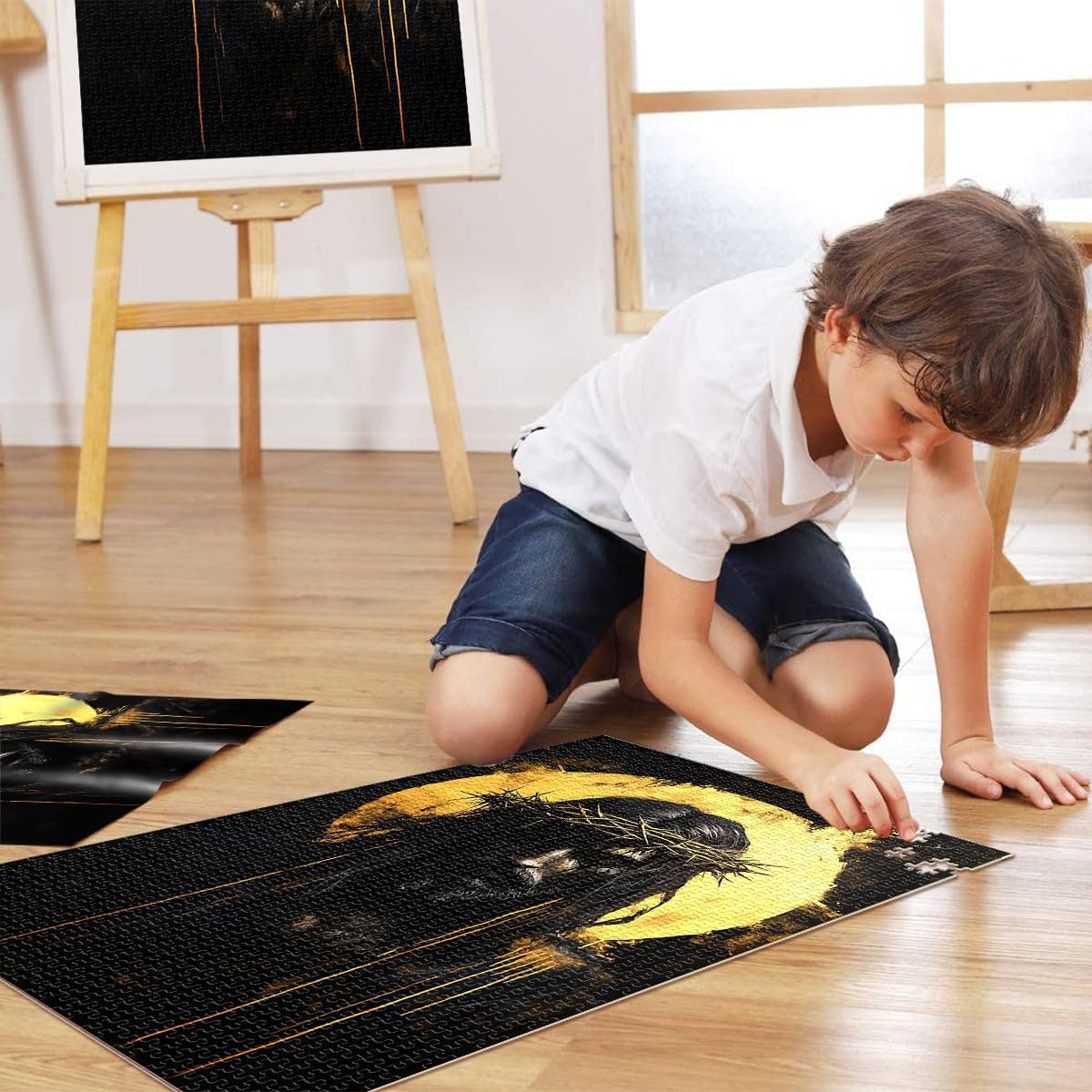 Пазл Jesus Christ Painting 1000 елементів 75 x 50 см, фото №4 Пазл Jesus Christ Painting 1000 елементів 75 x 50 см, фото №4