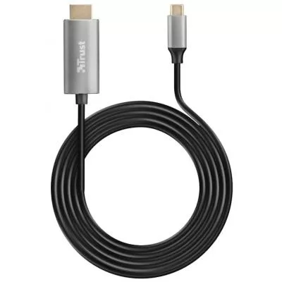 Переходник Trust Calyx USB-C to HDMI Adapter Cable (23332_TRUST), фото №1 Переходник Trust Calyx USB-C to HDMI Adapter Cable (23332_TRUST), фото №1