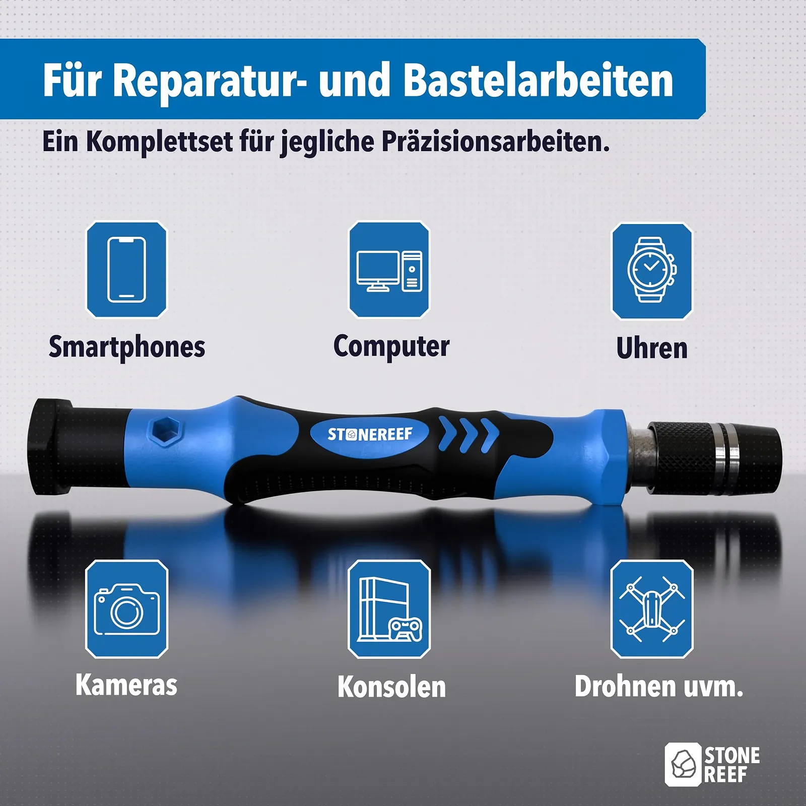 Набір викруток прецизійних 122 в 1 Магнітні біти, фото №4
