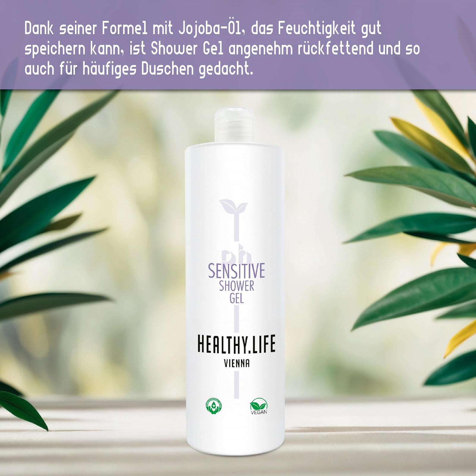 Гель для душу HLV Mild Jojoba Oil 1000 мл, фото №5 Гель для душу HLV Mild Jojoba Oil 1000 мл, фото №5