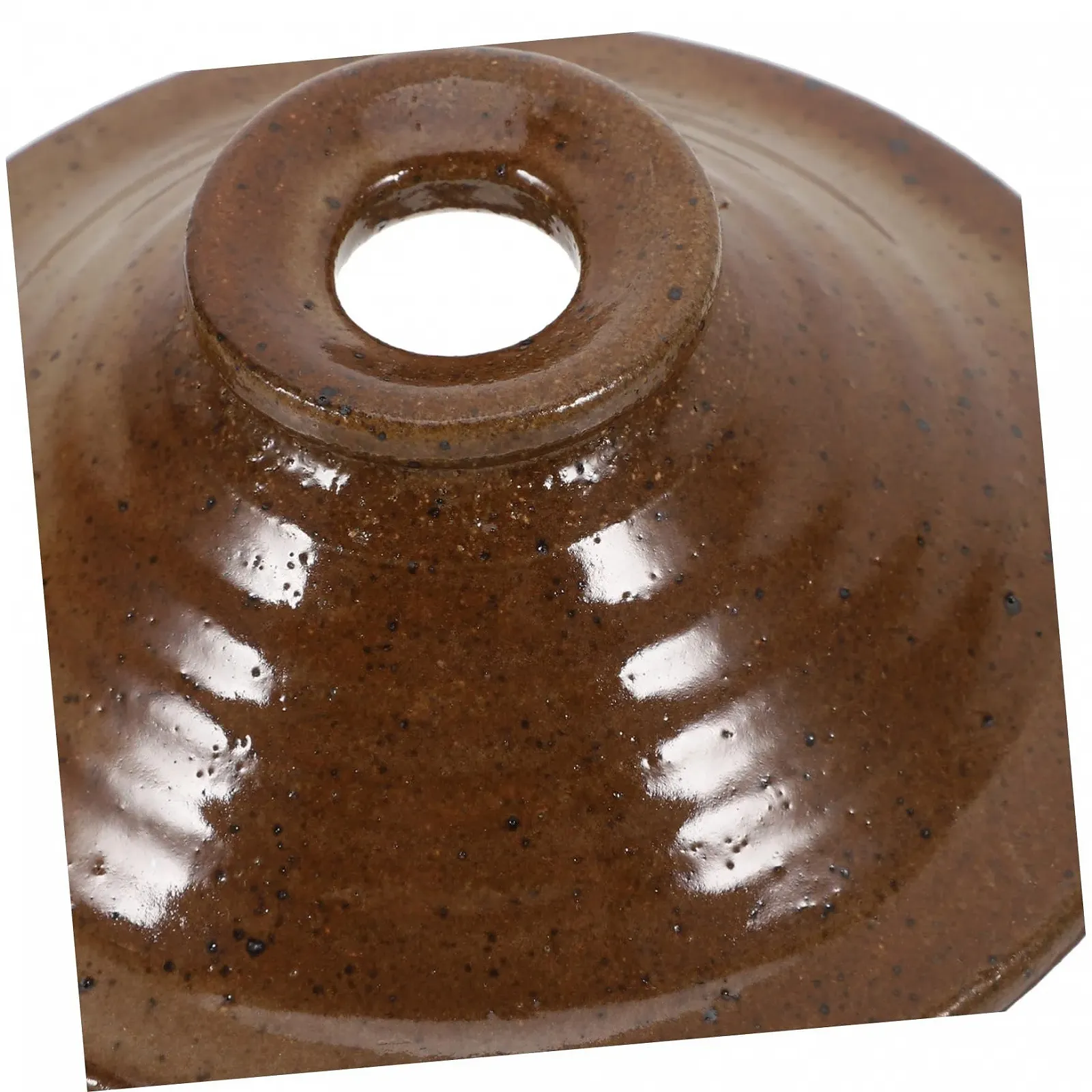 Горшок для тушения Garneck глиняный с крышкой термостойкий, фото №3