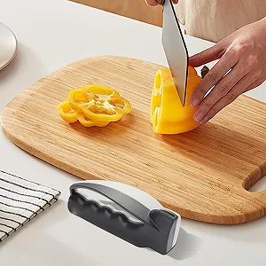 Точилка для ножів та ножиць ручна портативна компактна synthetic.ua - Фото 1