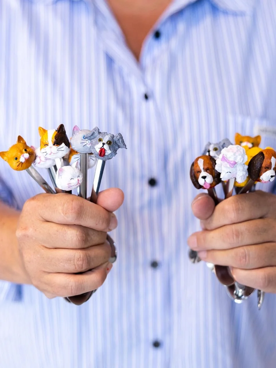 Ложка чайна Blond Amsterdam Dier, набір 4 шт, фото №1