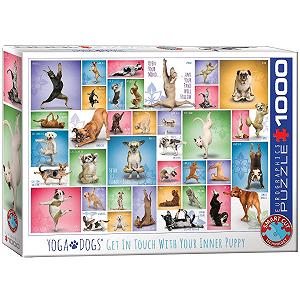 Пазл Eurographics 6000-0954 Yoga Dogs 1000 деталей - Фото 1