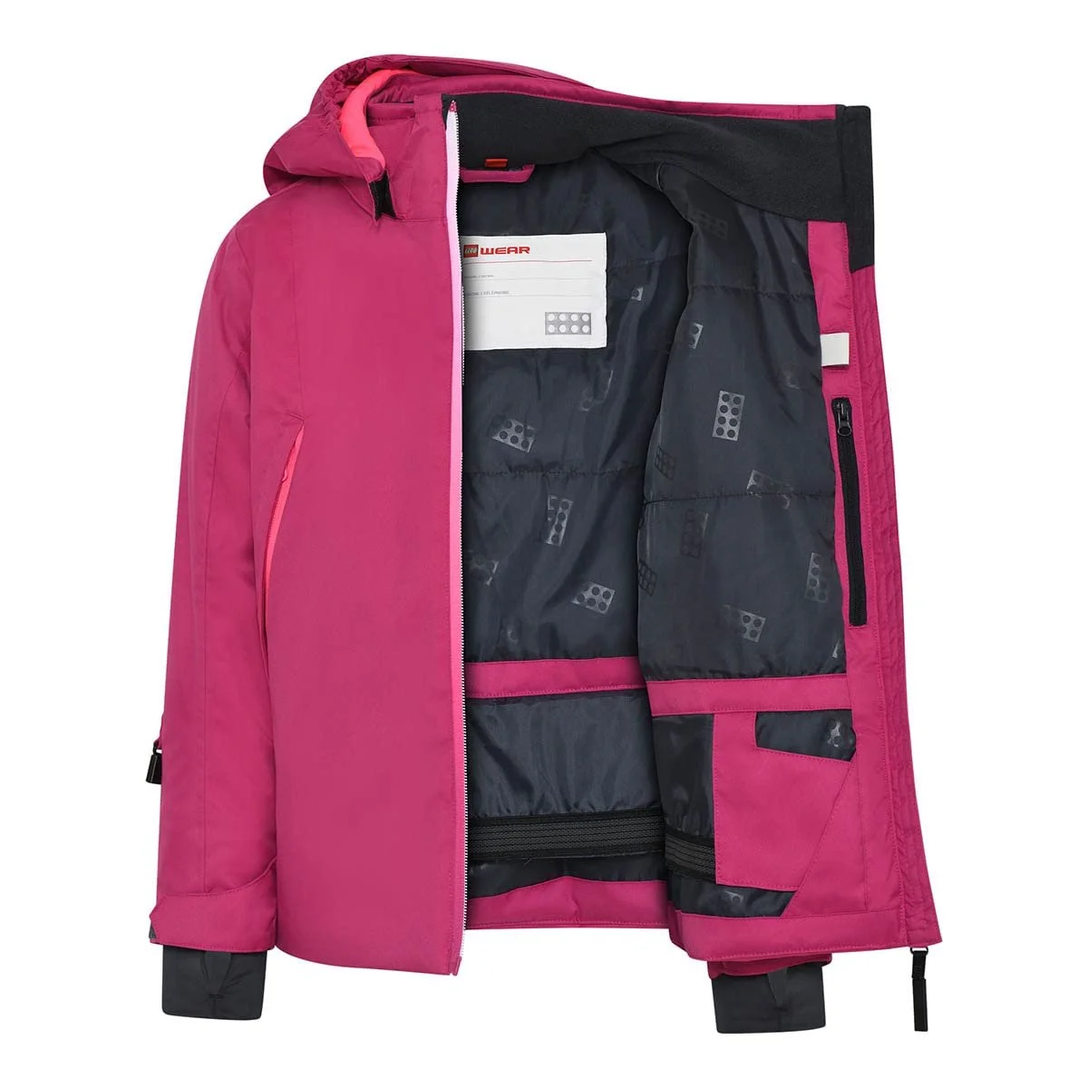 LEGO Унісекс Лижна куртка Lego Wear для дівчаток, зимова куртка, 12 000 мм водяного стовпа, дихаюча Lwjested 716, дощовик, фото №3