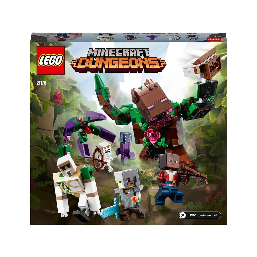 Іграшка LEGO Minecraft 21176 The Jungle Monster з фігурками, фото №6
