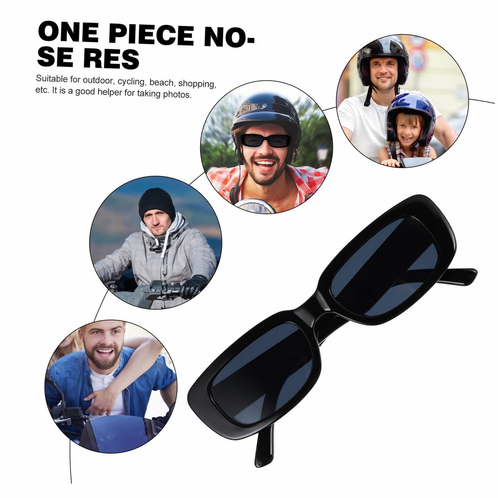 Квадратні Сонцезахисні Окуляри PACKOVE Квадратні Великі Для Подорожей, 2 шт, фото №6