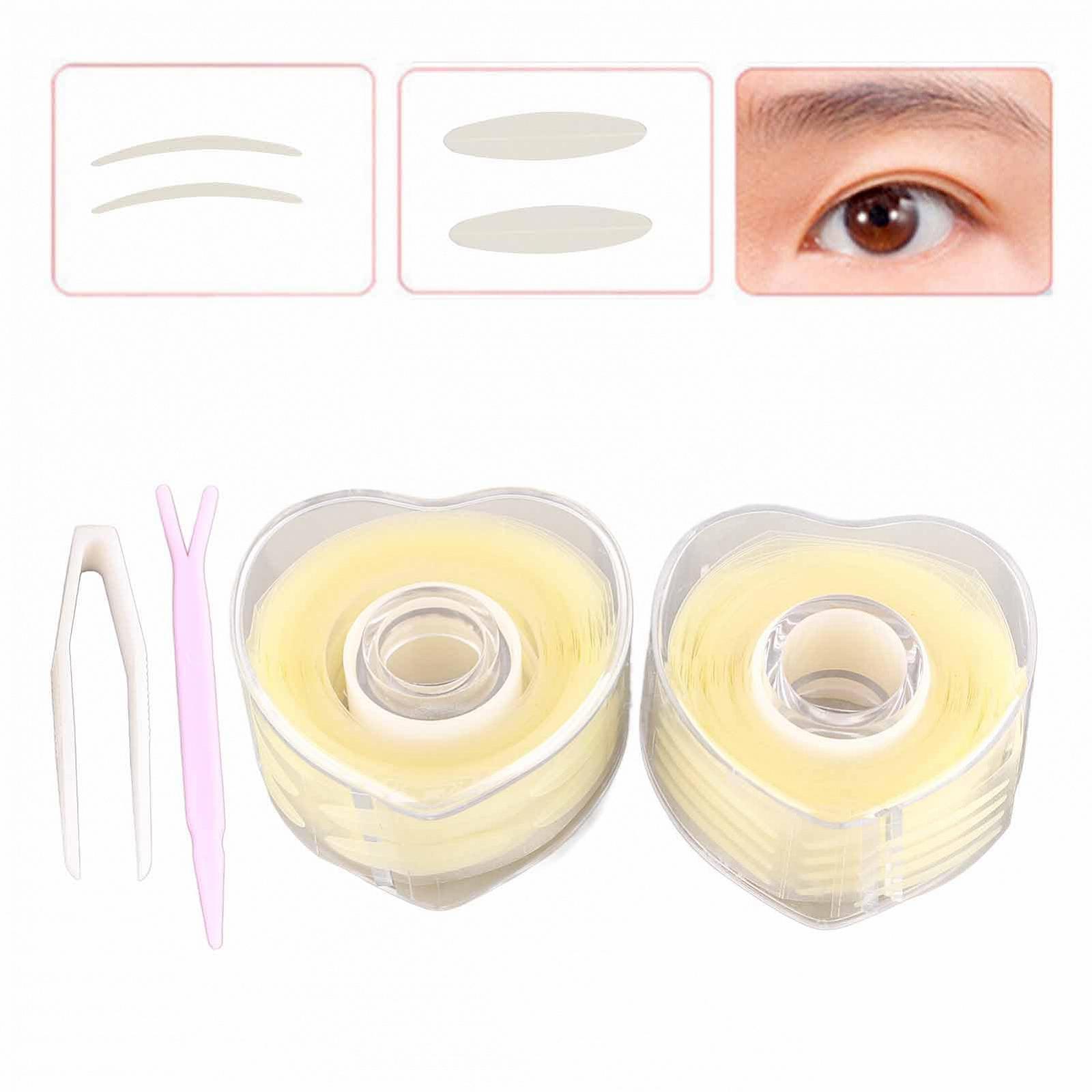 Набір Double Eyelid Tape з 1200 стрічок для подвійного повіку невидимих та водостійких, фото №3