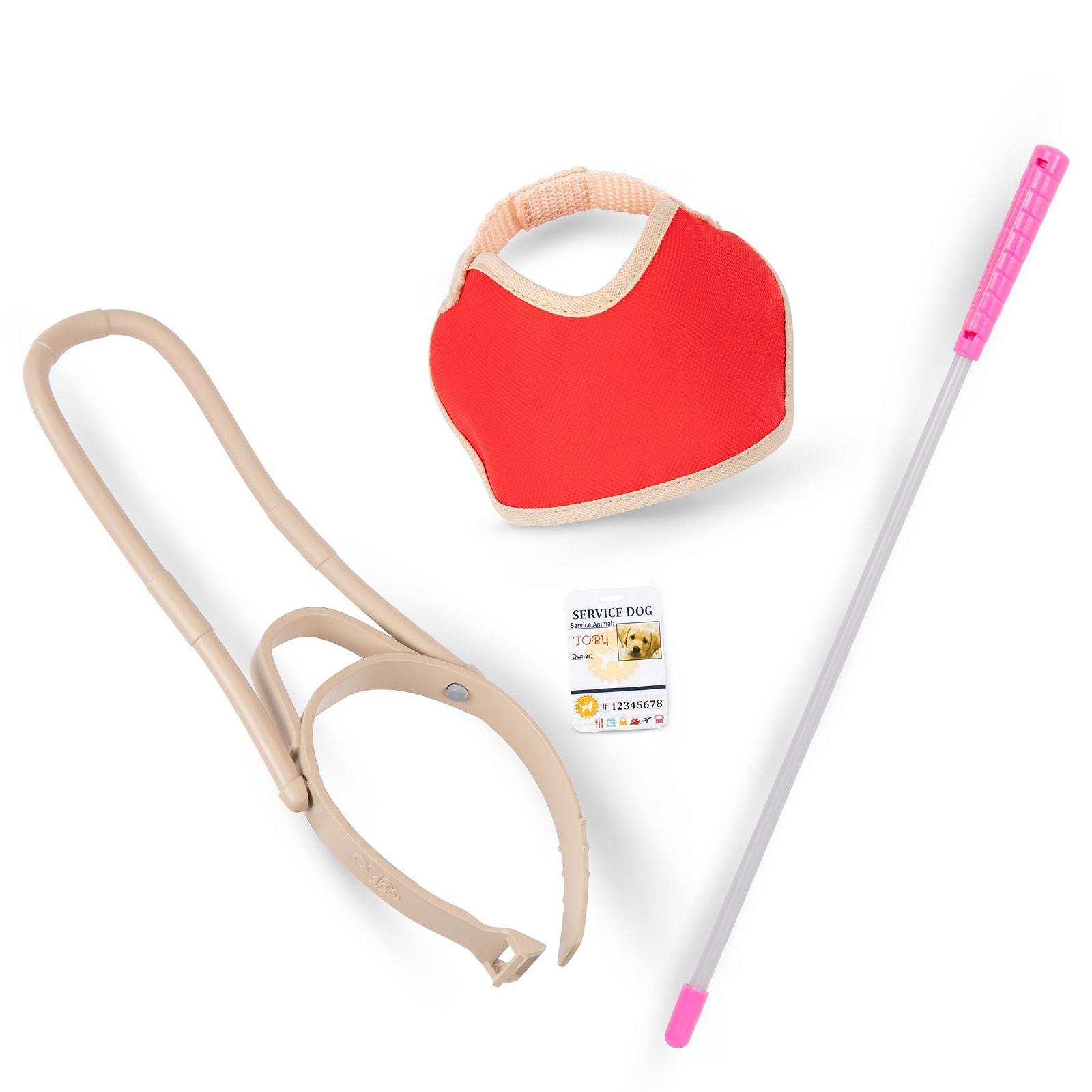 Кукла Our Generation Марлоу с собакой-поводырем и золотистым лабрадором, фото №5