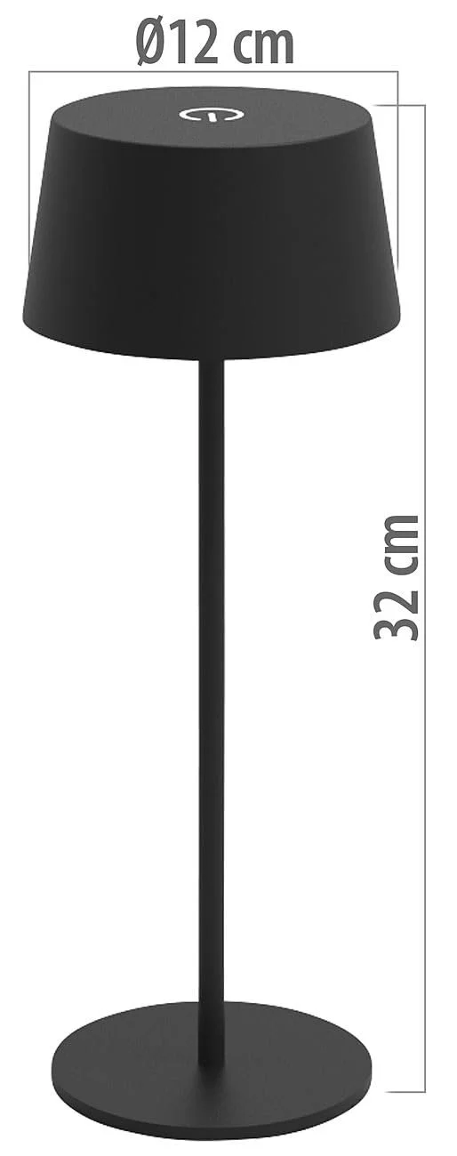 Набор настольных ламп Lunartec из 4 штук аккумуляторные 150 лм 1200 мАч IP44, фото №6