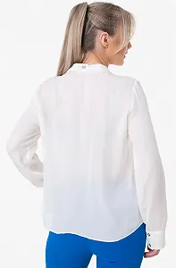 Женская шолковая блузка Marciano by Guess Белый - 42 synthetic.ua - Фото 1