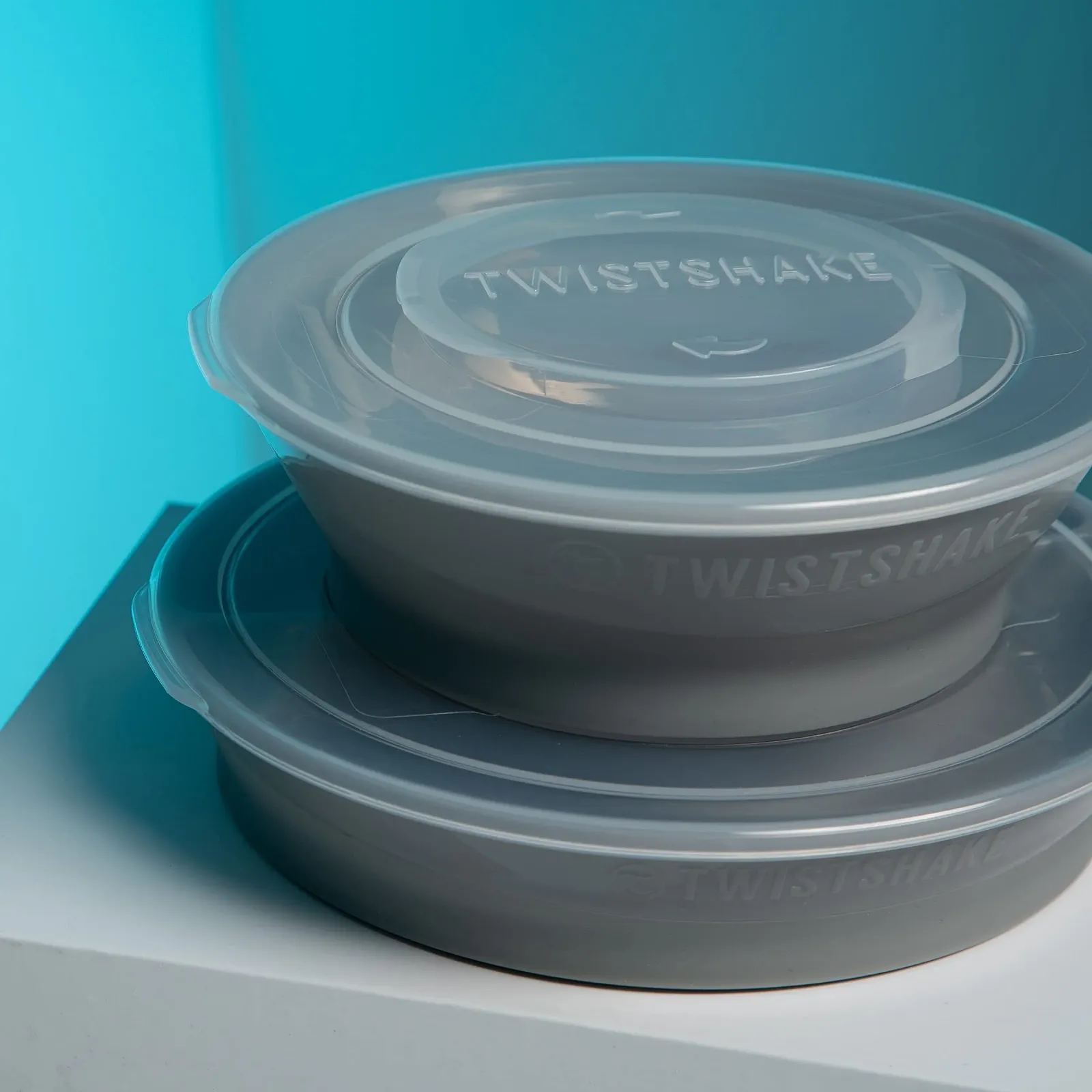Розділена дитяча тарілка Twistshake, без BPA, Сірий, фото №5 Розділена дитяча тарілка Twistshake, без BPA, Сірий, фото №5