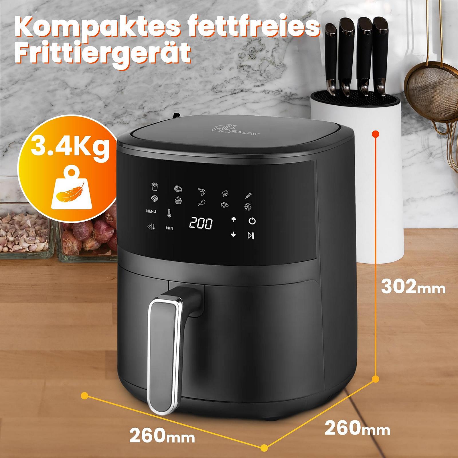 Мультипечь Extralink 4.2 л 1400 Вт 10 функций LED-сенсорный экран, фото №7