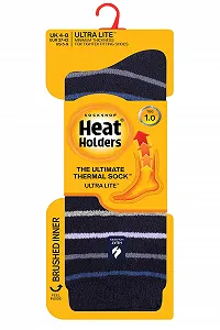 Шкарпетки HEAT HOLDERS Sockshop Жіночі 1.0 Tog Ultralite Смугасті, Аргайл та Візерункові, пакування 1 пара synthetic.ua - Фото 1