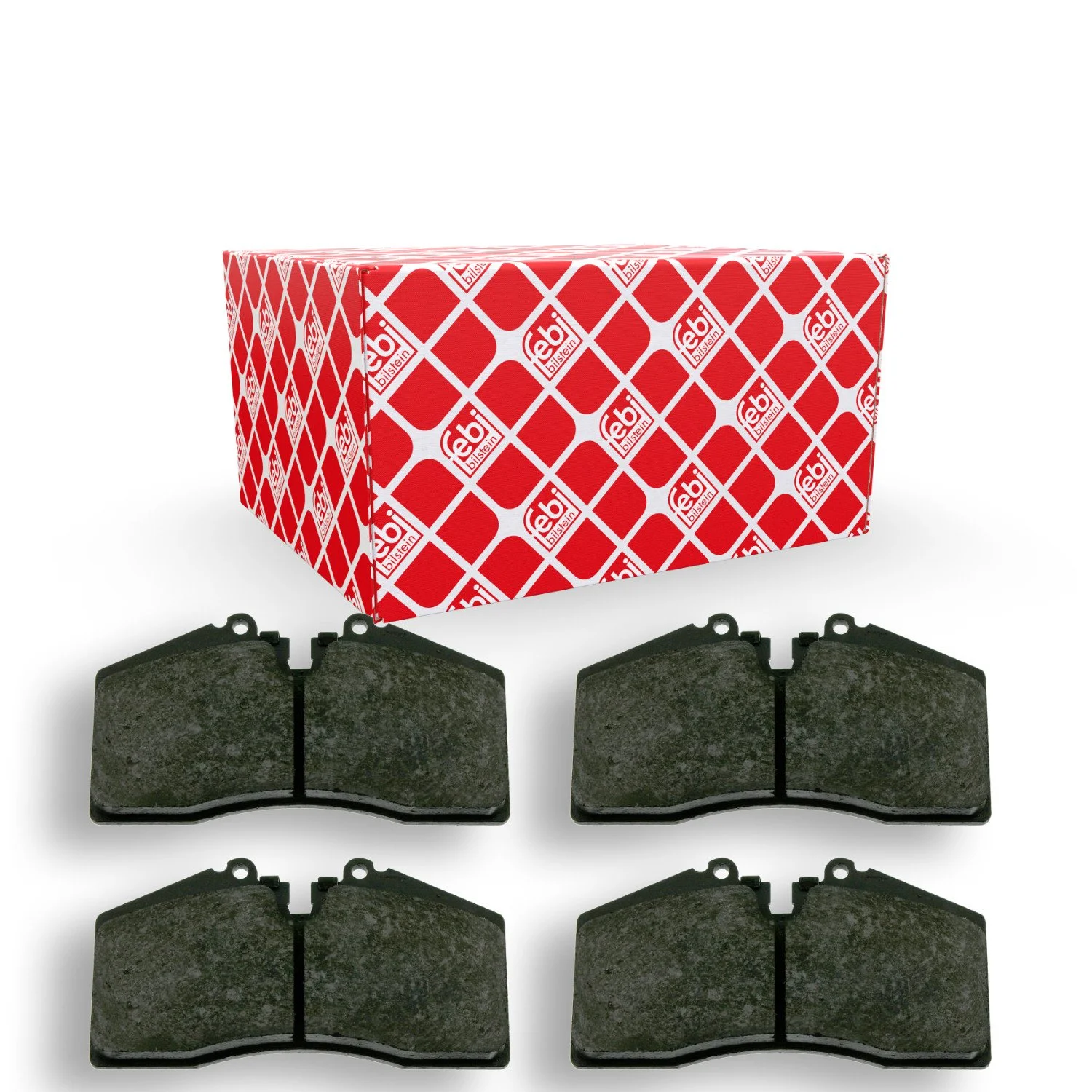 Комплект гальмівних колодок, дискові гальма FEBI BILSTEIN 16518 для PORSCHE задня вісь, фото №1