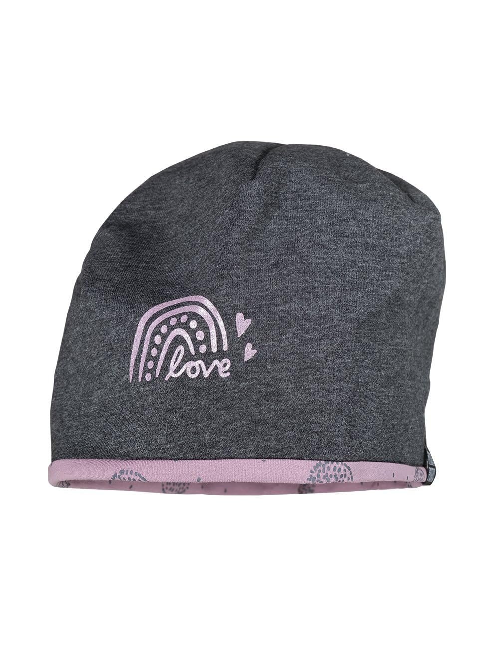 Шапка-бини Maximo Mini Rainbow Love Reversiblе, фото №1