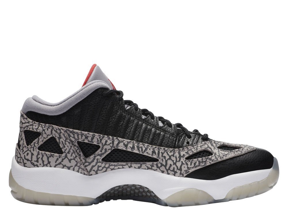 Кросівки Jordan 11 Retro Low Ie Black Cement 43, фото №2