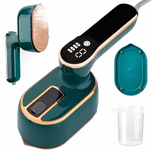 Міні-парова праска 1000 W 15s 100 ml Зелений - Фото 1