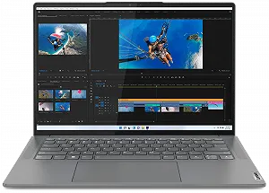 Ультрабук 14.5" Lenovo Yoga Slim 7 ProX (14ARH7) AMD Ryzen 5 6600HS RAM 16GB SSD 512GB 12год батарея Win11 Алюмінієвий корпус (UKR) - Фото 1
