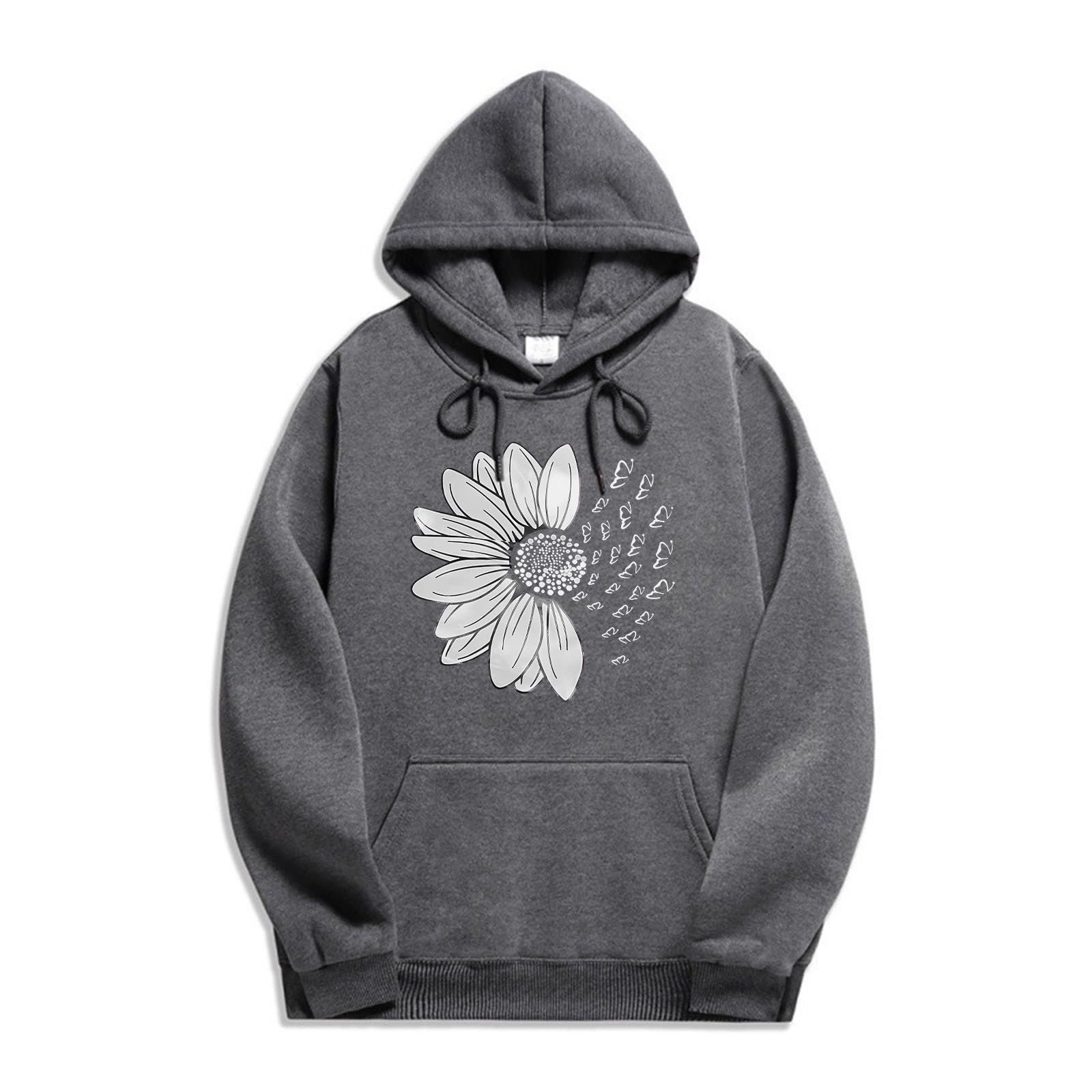 Женское осеннее худи Qixiu с принтом бабочки, кружевное худи, большой размер, фото №2