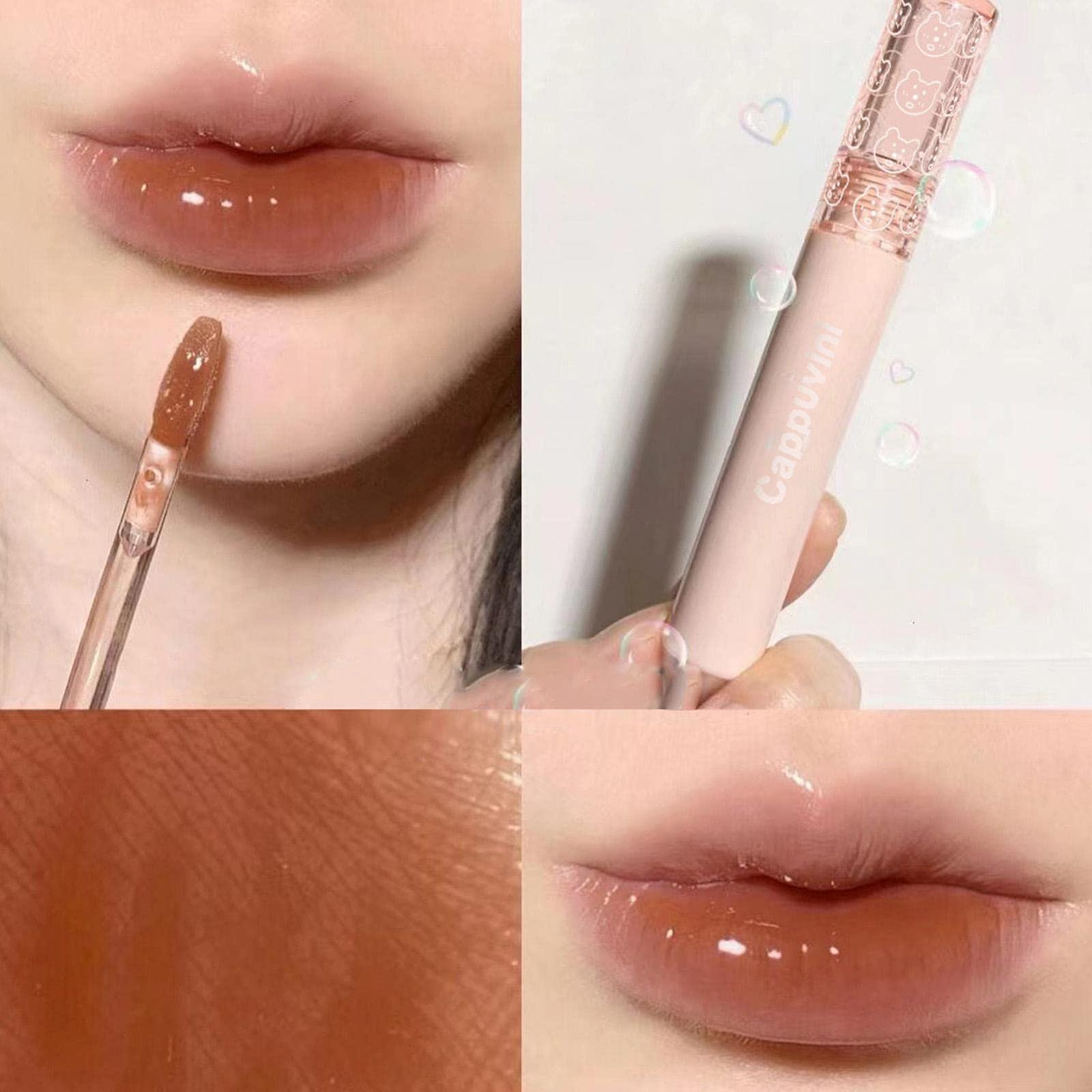 Блеск Vigcebit Lip Tinted Water Gloss Mirror Moisturising Moisturising Shimmer Shine Relieves, фото №4 Блеск Vigcebit Lip Tinted Water Gloss Mirror Moisturising Moisturising Shimmer Shine Relieves, фото №4