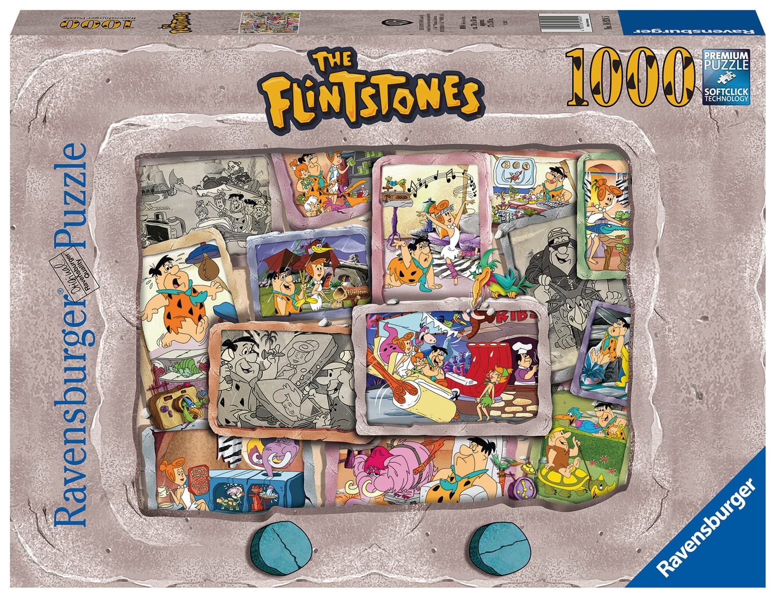 Пазл Ravensburger The Flintstones 1000 деталей разноцветный 16924, фото №2