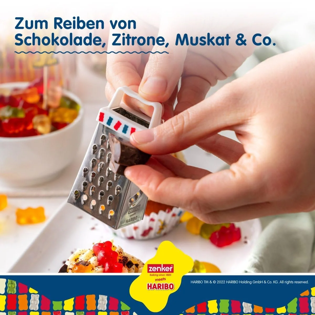 Терка Zenker meets Haribo Mini Square Кухонная, фото №5