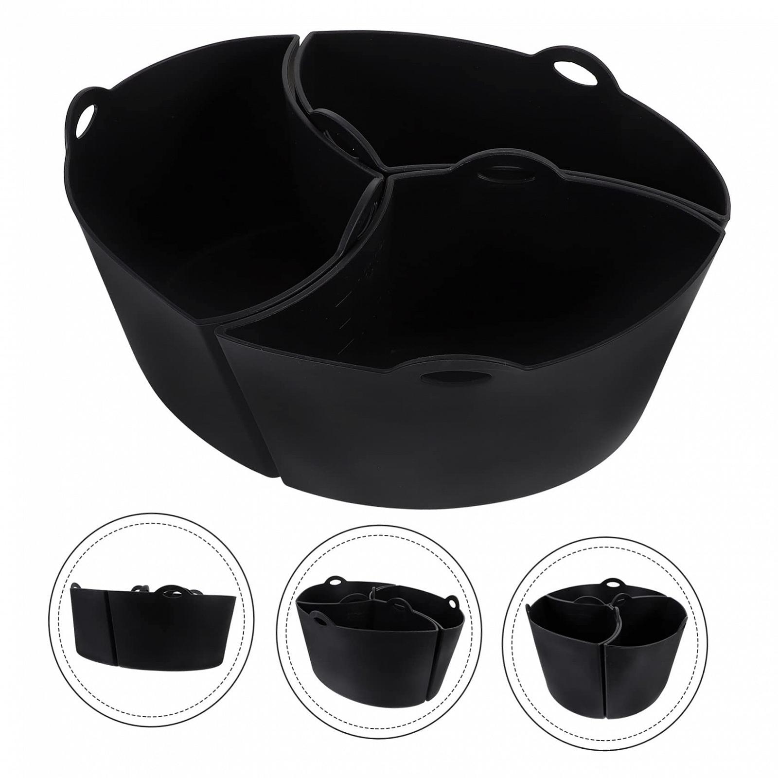 Вставка HOMSFOU Slow Cooker Liner Slow Cooker Separator Insert Stove Divider Liner Bag из силикона 2 шт., фото №3