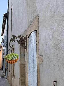 Настінний гачок для вазонів zeitzone чавунний античний коричневий synthetic.ua - Фото 1