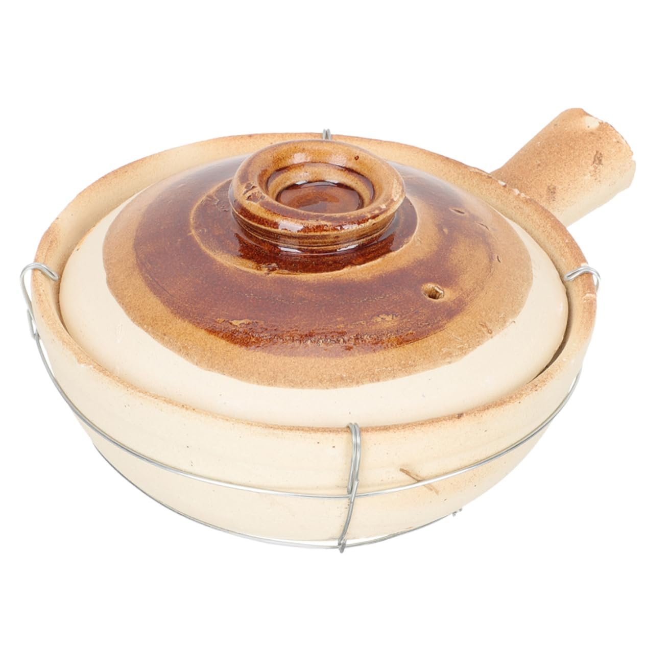 Ківш Cabilock керамічний жаростійкий з ручкою та паровим клапаном, фото №1