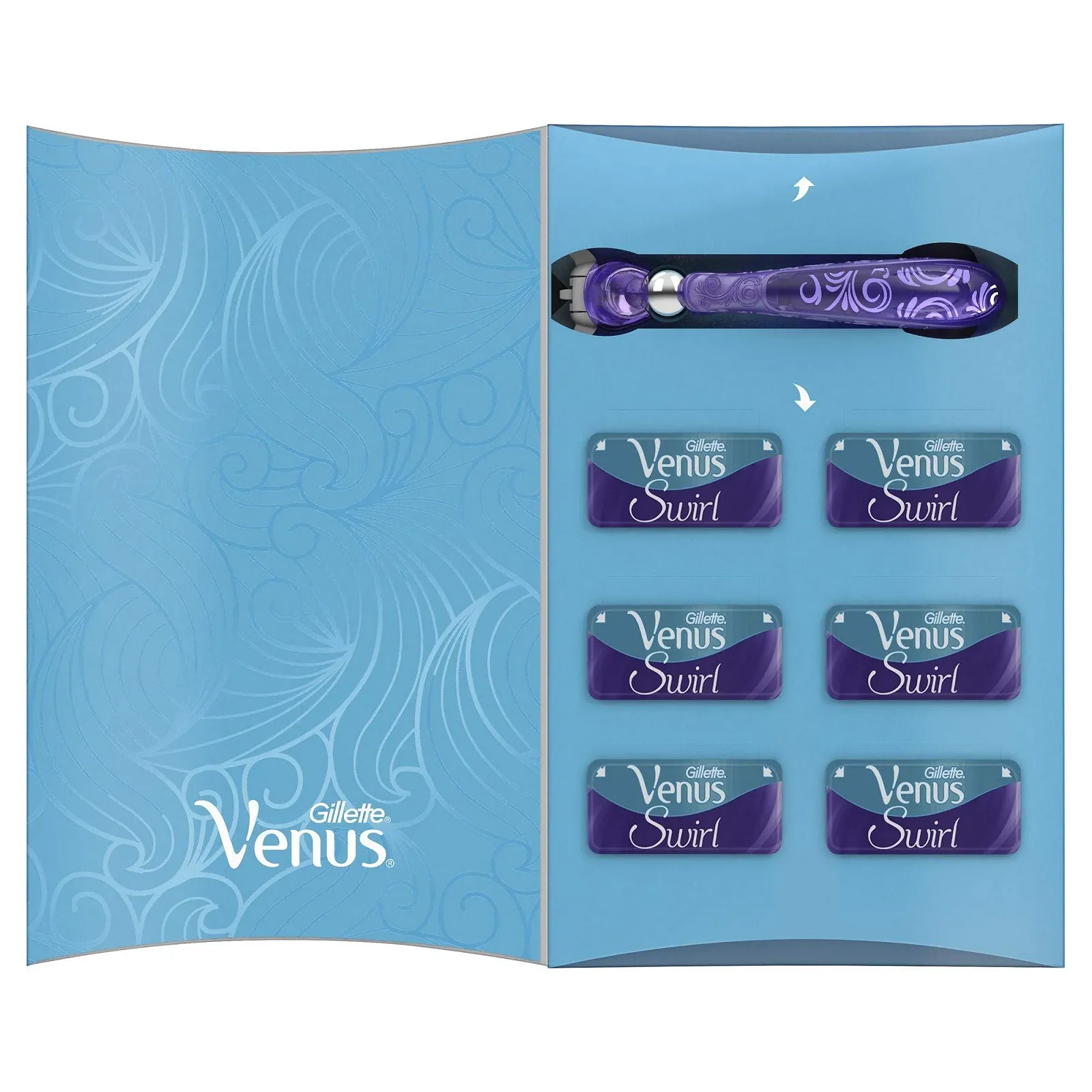 Бритва Gillette Venus Swirl 6 кассет, фото №6