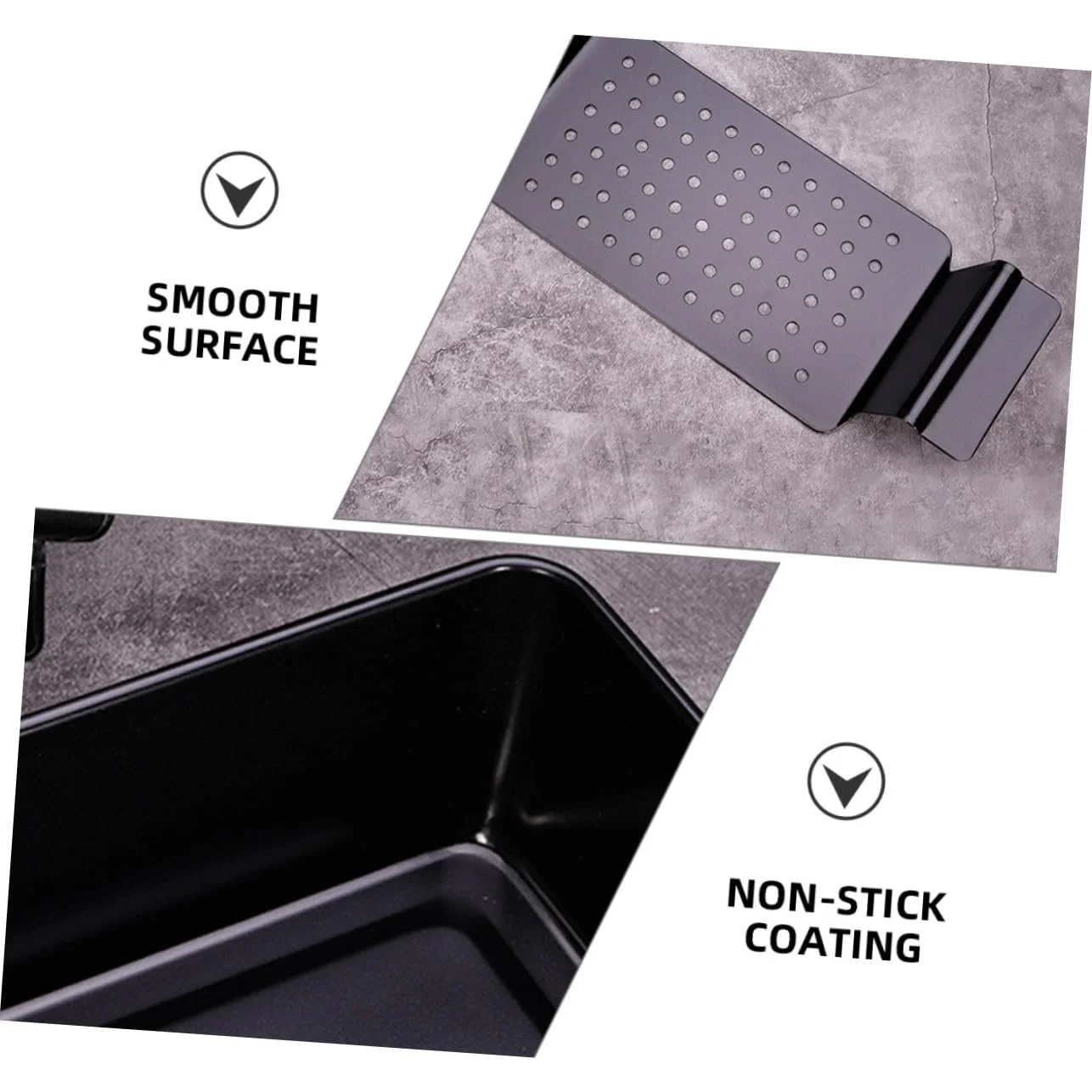 Форма для выпечки хлеба Luxshiny Carbon Steel антипригарная углеродистая сталь большая, фото №9