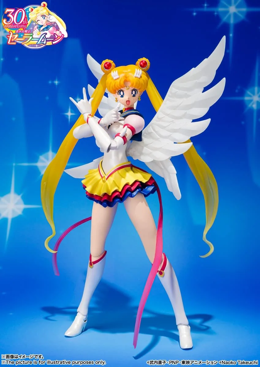 Фігурка Bandai Tamashii Nations Sailor Moon S.H. Figuarts Eternal Sailor Moon 13 см, фото №6