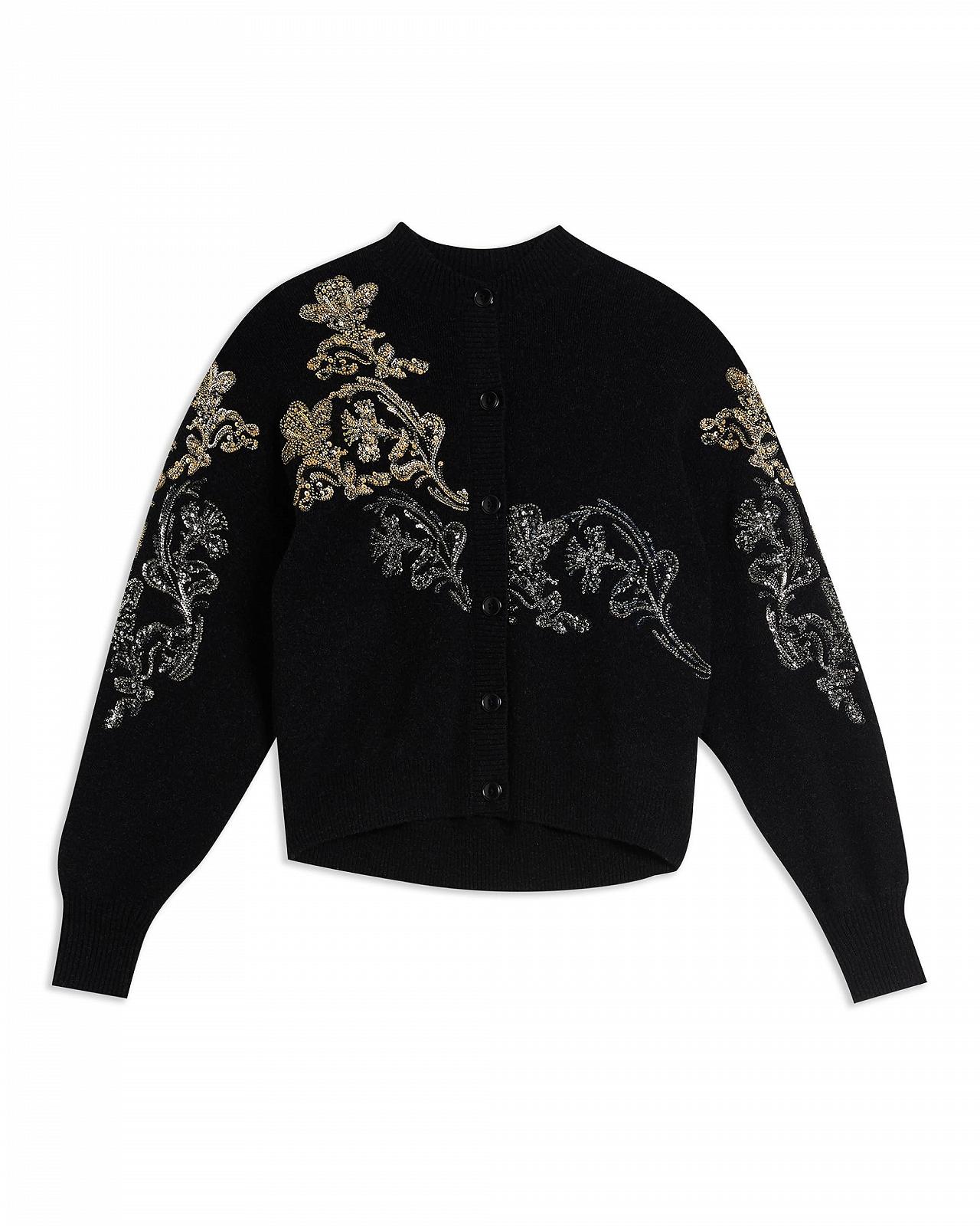 Бомбер Ted Baker В'язаний з Ґудзиками WMK-JENIIYY, фото №1