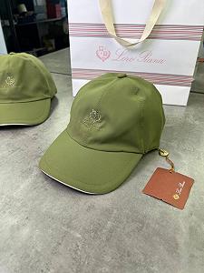 Кепка Loro Piana хаки gu589 - Фото 1