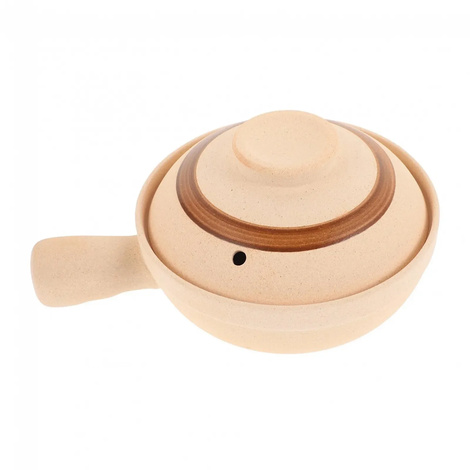 Ківш керамічний З кришкою Жаростійкий для супів та тушкування, фото №1