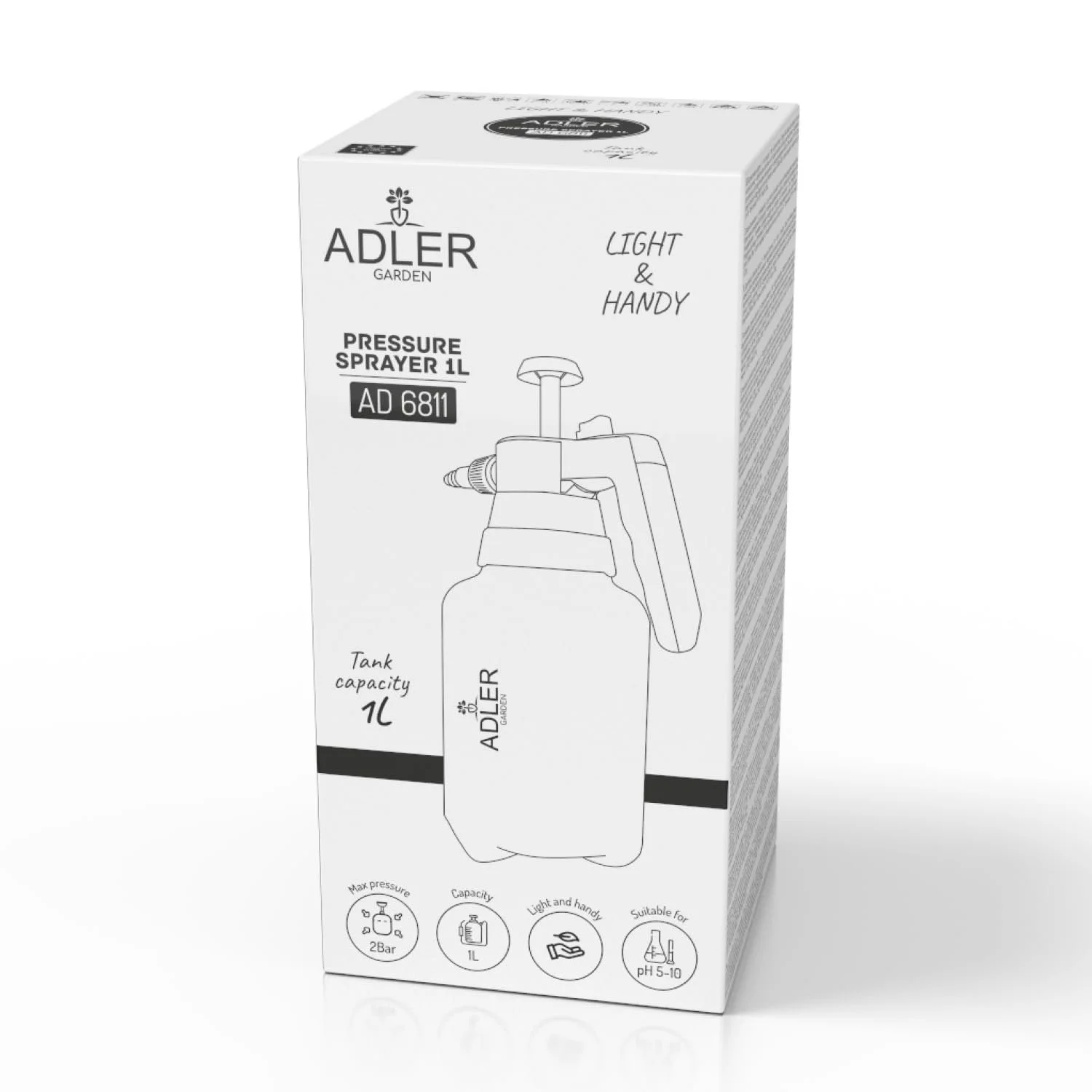 Обприскувач помповий ADLER EUROPE 1 л, фото №9