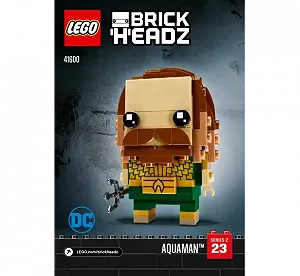 Конструктор LEGO BrickHeadz 41600 Аквамен - Фото 1