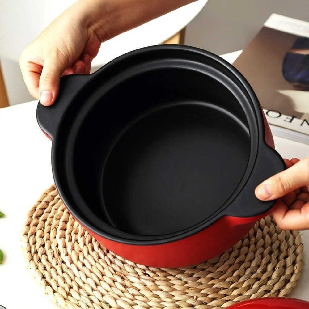 Каструля-кокотниця керамічна з кришкою, фото №2 Каструля-кокотниця керамічна з кришкою, фото №2