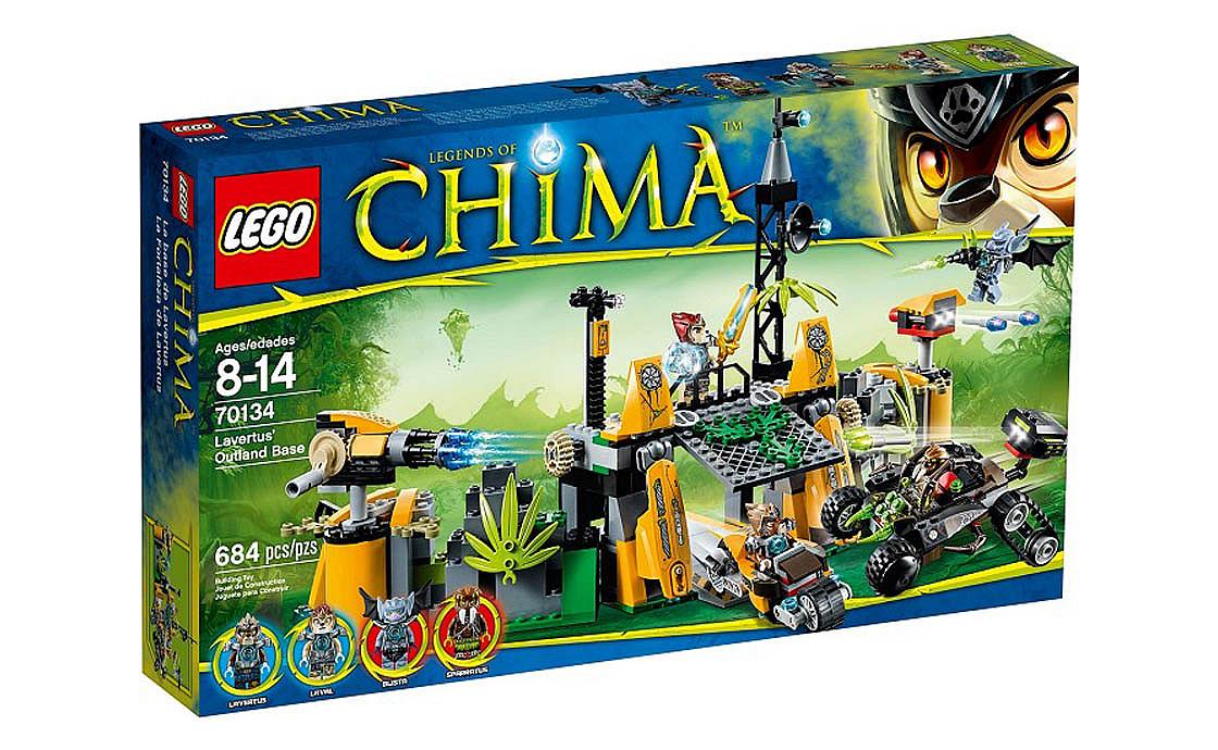 Детский конструктор LEGO Legends Of Chima База Лавертуса 70134, фото №1
